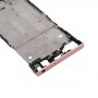 para el capítulo del LCD Sony Xperia XA1 frontal de la carcasa del bisel de la placa (de oro rosa)