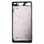 (Single SIM) Přední Kryt LCD rámeček Rámeček pro Sony Xperia Z3 (Black)