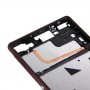 Передний Корпус ЖК Рама ободок для Sony Xperia Z3 (Single SIM) (коричневый)