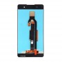 LCD-skärm och Digitizer Full Assembly för Sony Xperia E5 (Svart)