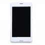 LCD Screen and Digitizer Full Assembly with Frame for Sony Xperia Z3 Mini Compact(White)