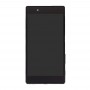 LCD-näyttö ja digitoiva edustajiston Frame Sony Xperia Z5 (musta)
