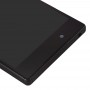 מסך LCD ו Digitizer מלא עצרת עם מסגרת עבור Sony Xperia Z5 (שחור)