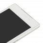 Schermo LCD e Digitizer Assemblea completa con telaio per il Sony Xperia Z5 (bianco)