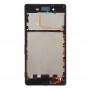 LCD Screen and Digitizer Full Assembly with Frame for Sony Xperia Z4(Black)