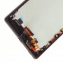 LCD Screen and Digitizer Full Assembly with Frame for Sony Xperia Z4(Black)