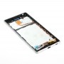 LCD-näyttö ja digitoiva edustajiston Frame Sony Xperia Z4 (valkoinen)
