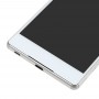 ЖК-экран и дигитайзер Полное собрание с рамкой для Sony Xperia Z4 (белый)