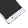 Pantalla LCD y digitalizador Asamblea con marco completo para Sony Xperia Z4 (blanco)