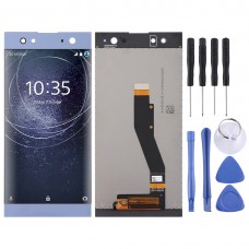 LCD Screen and Digitizer Full Assembly for Sony Xperia XA2 Ultra(Blue)