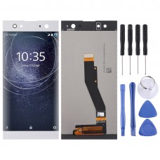 LCD Screen and Digitizer Full Assembly for Sony Xperia XA2 Ultra(Silver)