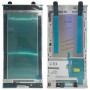 Front Housing LCD Frame Bezel för Sony Xperia L1 (vit)