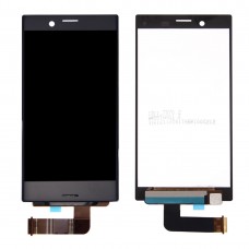 Оригінальний ЖК-екран і дігітайзер Повне зібрання для Sony Xperia X Compact (чорний)