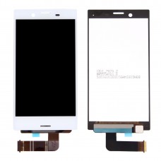 Alkuperäinen LCD-näyttö ja Digitizer edustajiston Sony Xperia X Compact (valkoinen)