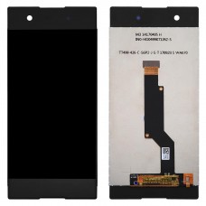 LCD екран и Digitizer Пълното събрание за Sony Xperia XA1 (черен)