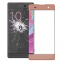 Front Screen Outer стъклени лещи за Sony Xperia XA (Rose Gold)