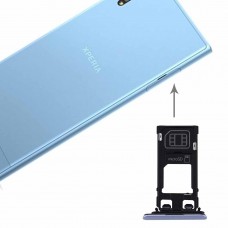 para Sony Xperia XZS (solo SIM Version) SIM y la bandeja de tarjeta Micro SD (Azul) 