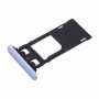 för Sony Xperia XZs (Single SIM Version) SIM & Micro SD-kort fack (blå)