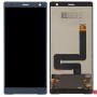 LCD Screen and Digitizer Full Assembly (Original) for Sony Xperia XZ2(Blue)
