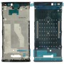 Front Housing LCD Frame Bezel for Sony Xperia XA2 Plus(Silver)