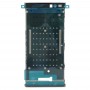 Front Housing LCD Frame Bezel för Sony Xperia XA2 Plus (Silver)