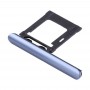 für Sony Xperia XZ1 SIM / Micro SD-Karten-Behälter, Doppel Tray (blau)