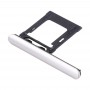 Sony Xperia XZ1 SIM / Micro SD-kortin alusta, Double Tray (hopea)