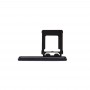 Micro SD Card Tray + Card Slot Port Dust Plug for Sony Xperia XZ Premium (Single SIM Version) (Black)