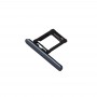 Micro SD Card Plateau + fente pour carte Port poussière Bouchon pour Sony Xperia XZ premium (Single Version SIM) (Noir)