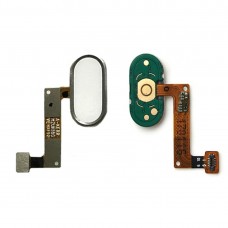 Home Button / Fingerabdruck-Sensor-Taste für Meizu M5 Hinweis (weiß)