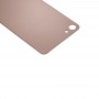 Pour Meizu U10 / U10 Meilan verre Batterie Couverture arrière avec adhésif (or rose)
