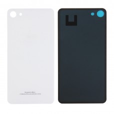 For Meizu U10 / Meilan U10 Glass Battery Back Cover with Adhesive(White)