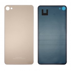For Meizu U20 / Meilan U20 Glass Battery Back Cover with Adhesive(Champagne Gold)