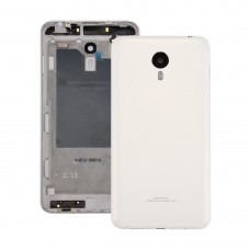 For Meizu Meilan Metal Battery Back Cover(White)