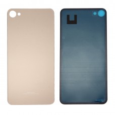 För Meizu Meilan X Glass Battery Back Cover med Adhesive (guld)