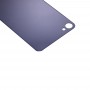 Für Meizu Meilan X Glasbatterie-rückseitige Abdeckung mit Kleber (blau)
