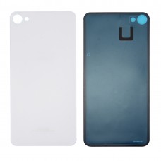 За Meizu Meilan X Glass Battery Back Cover с лепило (бяло)