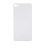 For Meizu Meilan X Glass Battery Back Cover with Adhesive(White)