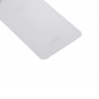 Per Meizu Meilan X batteria di vetro copertura posteriore con adesivo (bianco)