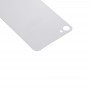 For Meizu Meilan X Glass Battery Back Cover with Adhesive(White)