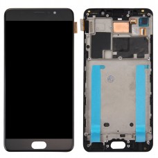 For Meizu Pro 6 Plus LCD Screen and Digitizer Full Assembly with Frame(Black) 
