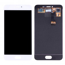 For Meizu Pro 6 Original LCD Screen + Original Touch Panel(White)