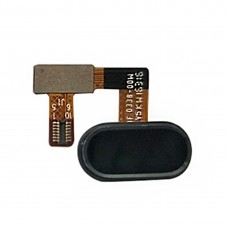 Для Meizu U20 / U20 Meilan Home Button / датчик відбитків пальців Flex кабель (чорний)