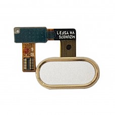 עבור Meizu U20 / Meilan U20 כפתור הבית / Fingerprint Sensor Flex כבל (זהב)