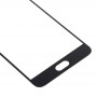 עבור Meizu MX6 קדמי מסך חיצוני זכוכית עדשה (שחור)