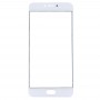 For Meizu PRO 6 / MX6 Pro Front Screen Outer Glass Lens(White)