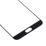 For Meizu MX5 Front Screen Outer Glass Lens(Black)