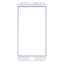 עבור Meizu PRO 5 / MX5 פרו קדמי המסך החיצוני זכוכית העדשה (לבן)