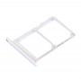 For Meizu Pro 6 / MX6 Pro SIM + SIM / Micro SD Card Tray(Silver)