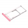 Für Meizu Meilan Metall SIM + SIM / Micro SD-Karten-Behälter (Rosa)
